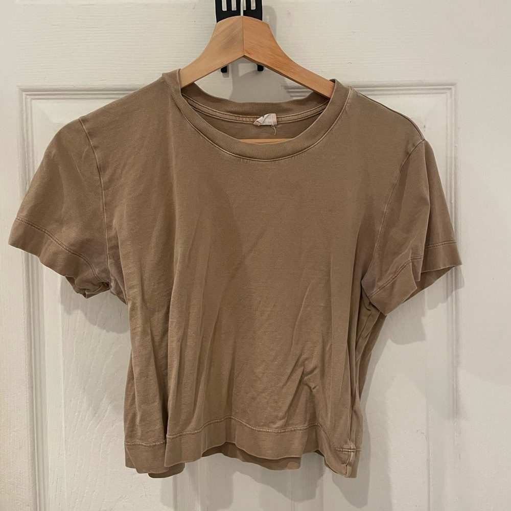 Casual Tan Women's Top